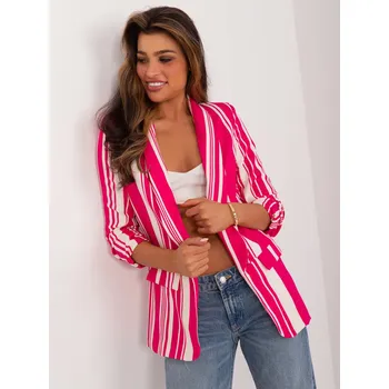 Dámské sako FPrice DHJ MA 2766 bunda.42 fuchsiová XL