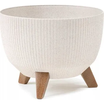 Květináč Květináč Rosa Linea 29x18 cm bílý