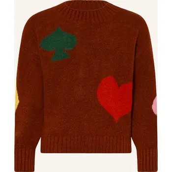 Dámský svetr Bobo Choses Dívčí Svetr, hnědá / červená / zelená, 92