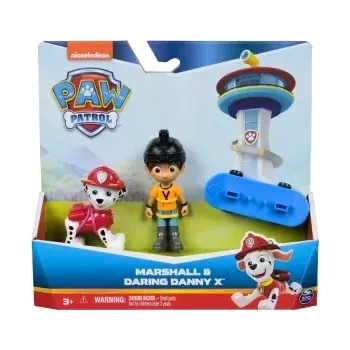 Figurka Sada figurek PAW PATROL Marshall a odvážný Danny X
