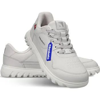 Dámská zimní obuv Barefoot tenisky Barebarics Zing Frost - Light Grey & White 38, Vnitřní délka boty: 24,6 cm, Vnitřní šířka boty: 9,5 cm