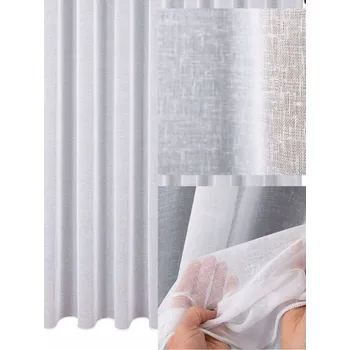 Záclona Klasická záclona polyester záclona 120 cm x 130