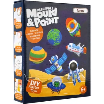 Výtvarná sada Kreativní sada výroba a malování astronauta ze sádry