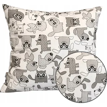 Povlak na dekorativní polštářek Povlak na polštář 40x40 cm "Jašek" Bavlna 100% Různé vzory HouseArtLife