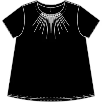 Dámská košile DÁMSKÁ KOŠILE L-KO-4028 ČERNÁ Moodo černá 2180890