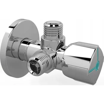 Ventil Rohový kombinovaný ventil Arco 1/2''x3/8"x3/8" CQ4102