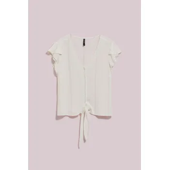 DÁMSKÁ KOŠILE L-KO-4048 OFF BÍLÁ Marisse bílá | šedá | světle modrá 2333204