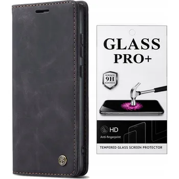 Pouzdro na mobilní telefon Flipové pouzdro Caseme pro Xiaomi Redmi Note 8, černé