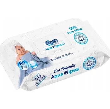 Dětská kosmetika Aqua Wipes Fresh Baby vlhčené ubrousky AquaWipes 60 kusů