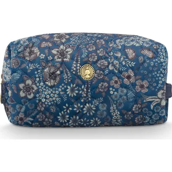 Kosmetická taška PIP Studio Kosmetická taška střední Coco Daisy Dreams modrá 21.5 x 10 x 10.5 cm 51.274.279