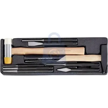 Modul A sada nářadí pro dílenský vozík, 9 dílů, HONITON 390 × 135 mm, balení 1 ks