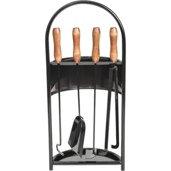 Krbové nářadí ISKRA krbové náčiní 4 kusy Platina