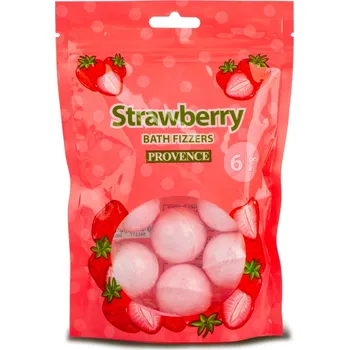 bomba do koupele Provence Šumivá bomba do koupele Jahoda 20x6 g