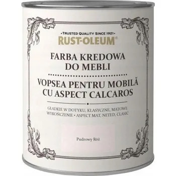 barva na zeď Barva na nábytek Rust-Oleum 0,12 l pudrová růžová matná