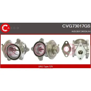 Ventil palivového systému AGR-Ventil CASCO CVG73017GS