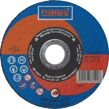 Řezný kotouč RK ø 125×1×22.2 A 60R-BFB INOX 41 Řezný kotouč 2v1 pro řezání běžné a ušlechtilé oceli NAREX