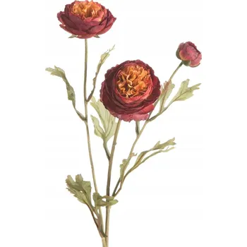 umělá květina Umělá květina dekorativní 52 cm bordó Eurofirany