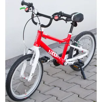 Dětské kolo WOOM BIKES WOOM 3 - dětské kolo 16" červená - včetně stojánku 2024