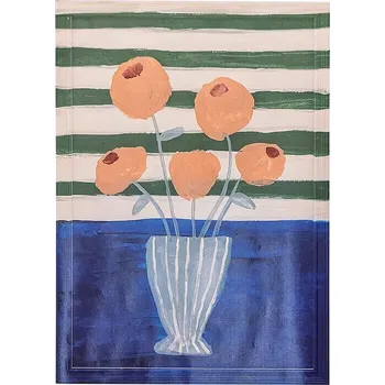 Nástěnná dekorace v rámu Bloomingville Florinda 50 x 70 x 3 cm více barev 82063074 vícebarevná MLC