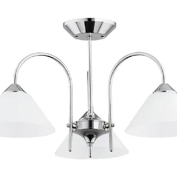 Přisazený lustr TAPER 3xE27/15W/230V lesklý chrom