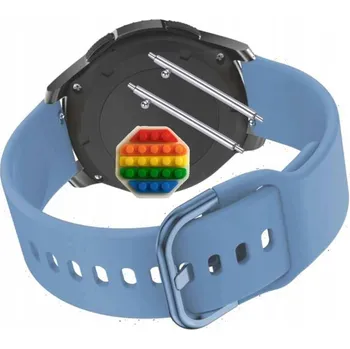 Pouzdro na mobilní telefon Pásek Řemínek pro Colmi V70, Silikon Modrý Poutko, nastavitelný