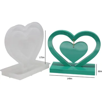 Silikonová forma XC240111-5 Stojánek na fotografii 187x154x16mm