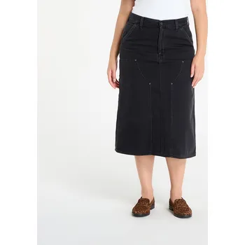 Dámská sukně Sukně Carhartt WIP W' Double Knee Skirt Black Stone Washed M