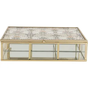 Šperkovnice Clayre & Eef - Šperkovnice kov a sklo 6Y5952