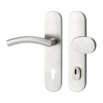 Bezpečnostní sada NEW YORK, kl-ko, PZ 88mm, se zakrytím vložky, nerez, RC2,levá