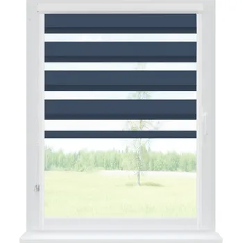 Roleta Dekodum Roleta den a noc v bílé kazetě soft, barva látky Granát Šířka (cm): 109, Výška (cm): Standardní (do 150 cm), Strana mechanismu: Práva