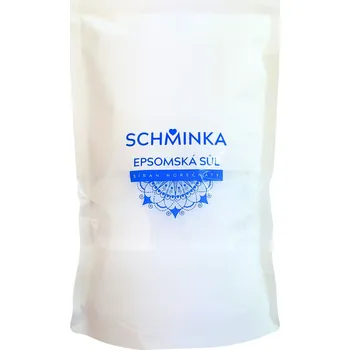 Koupelová sůl SCHMINKA Epsomská sůl 750 g – do koupele, na svaly i pro rostliny