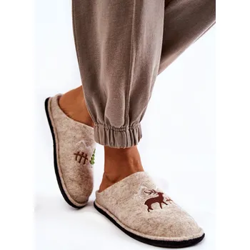 Dámské pantofle BIG STAR SHOES Domácí pantofle Big Star BIG STAR SHOES černá | hnědá 2017543