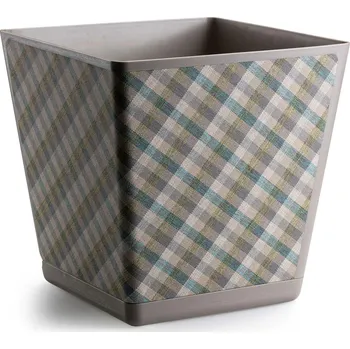 PLASTOVÝ KVĚTINÁČ PILEA TX2 30X30 CM VÍCEBAREVNÁ