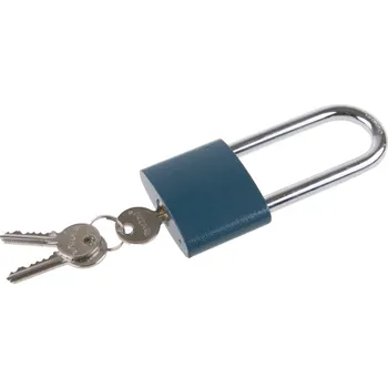 Visací zámek Zámek visací FESTA modrý prodloužený 38mm