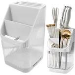 VERK GROUP Kuchyňský organizér zásobník na příbory odkapávač na nože stojan na koše