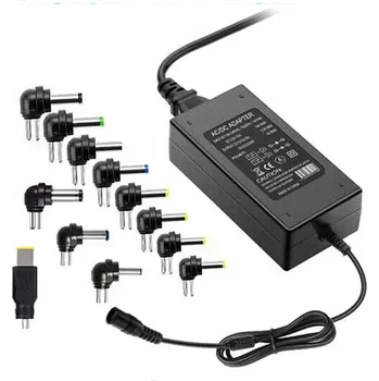 96W UNIVERZÁLNÍ NAPÁJECÍ ADAPTÉR NABÍJEČKA DO SÍTĚ PRO LAPTOP 12/24V + 12 KONEKTORŮ