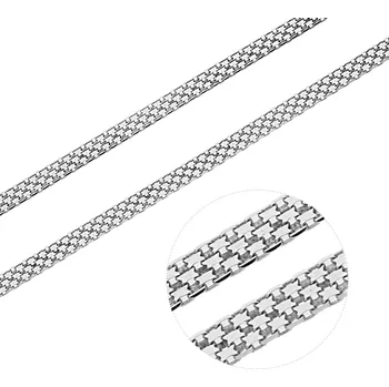 Řetízek Bealio BEALIO Stříbrný náhrdelník BISMARK Délka řetízku: 42 cm 03-07856-1389