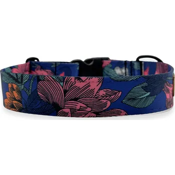 Obojek pro psa PafDog® Široký obojek pro psy BOTANICA 3,8 cm M