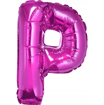 Balónek Fóliový balónek P, tmavě růžový, 92 cm