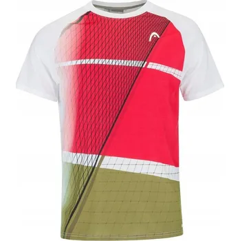Pánské oblečení Pánské tenisové tričko HEAD PERFORMANCE MC MELBOURNE T-SHIRT MEN OLIVE XL
