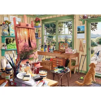 Puzzle Ravensburger puzzle Moje útočiště: zahradní ateliér 1000 dílků