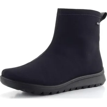 Dámské kozačky Ara širší textilní kotník s membránou Toronto Schwarz 12-40412-01 - 39 | P689553