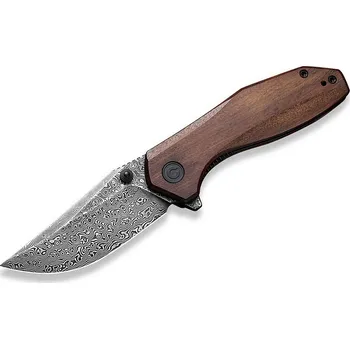 kapesní nůž Civivi ODD 22 C21032-DS1 Black Cuibourtia Wood Damascus