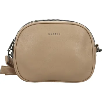 Kabelka Trendy koženková crossbody kabelka Jennifer, béžová