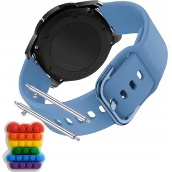 Pouzdro na mobilní telefon Pásek Řemínek pro Mibro Watch C3, Silikon Modrý Poutko, nastavitelný