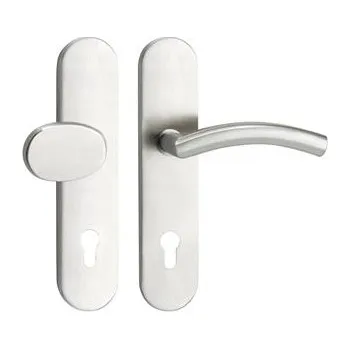 Bezpečnostní sada NEW YORK, kl-ko, PZ 88mm, nerez, vněj.štítek 55x247x16, pravá