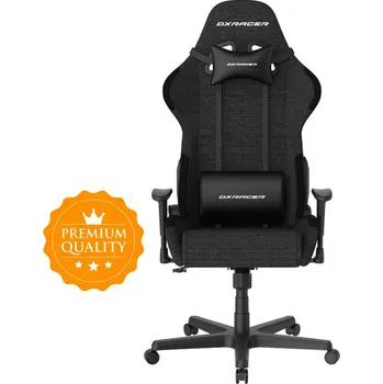 Herní židle DXRacer FORMULA černá, látková