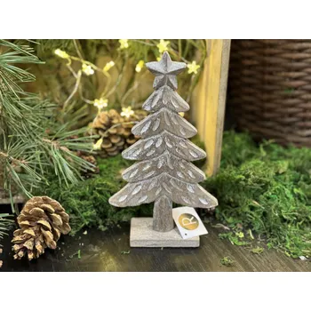 Vánoční stromek Stromek dřevo 21cm