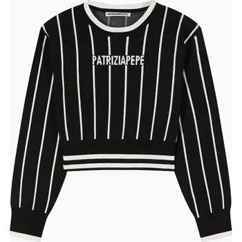 Dívčí svetr Dětský svetr Patrizia Pepe K275 černá barva, 7K0057 99X, vel. 140