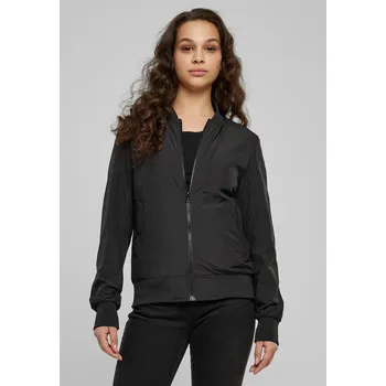Dámský bomber Dámská bunda Light Bomber Jacket černá Urban Classics černá | šedá 1757173